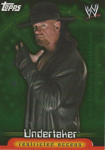 WWE Topps Insider 2006 Trading Card The Undertaker No.78