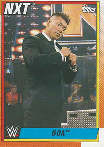 WWE Topps Heritage 2021 Trading Card BOA No.78