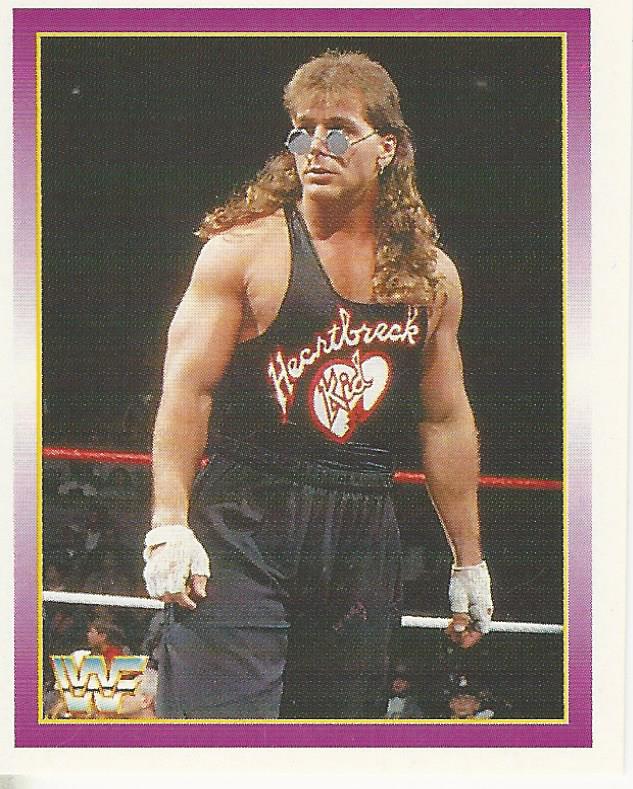 WWF Merlin Stickers 1995 Shawn Michaels No.78