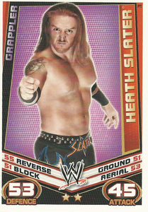 WWE Topps Slam Attax Rebellion 2012 Trading Card Heath Slater No.78