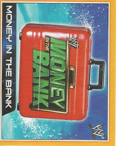 WWE Topps A-Z Sticker Collection 2014 Money in the Bank No.78