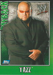 WWE Topps Payback 2006 Trading Card Tazz No.78