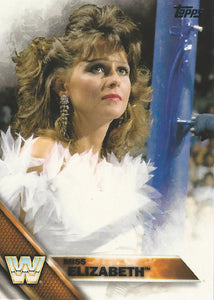 WWE Topps 2016 Trading Cards Miss Elizabeth No.78