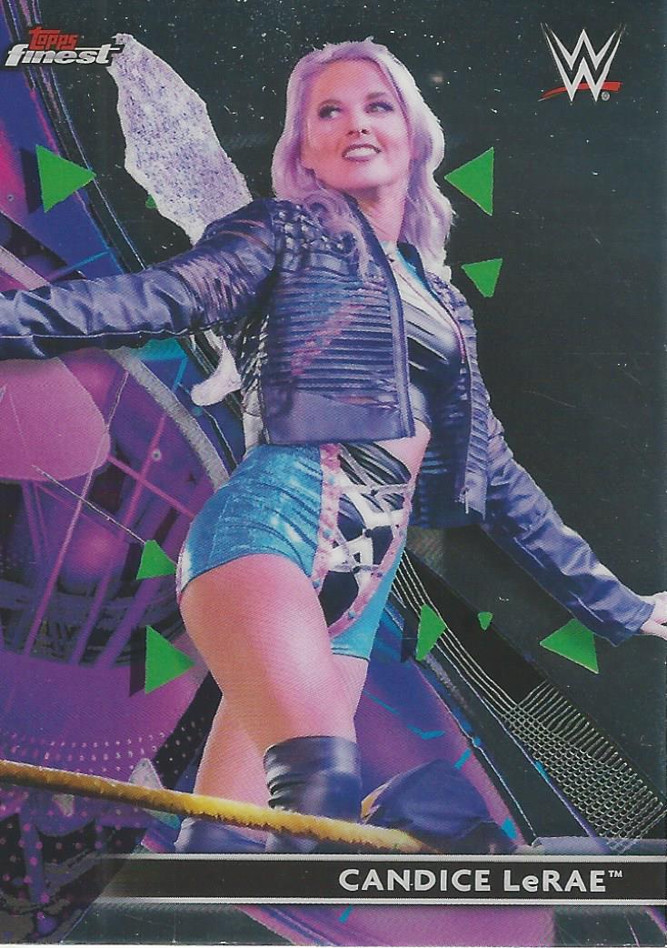 WWE Topps Finest 2021 Trading Cards Candice LeRae No.78