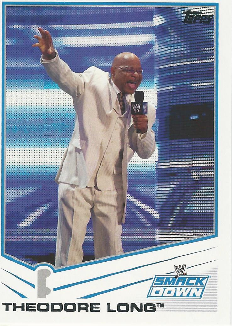 WWE Topps 2013 Trading Cards Theodore Long No.78