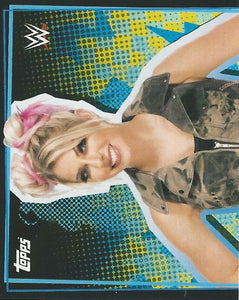 WWE Topps Road to Wrestlemania Stickers 2021 Alexa Bliss No.79