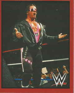 WWE Topps Then Now Forever 2016 Stickers Bret Hart No.79