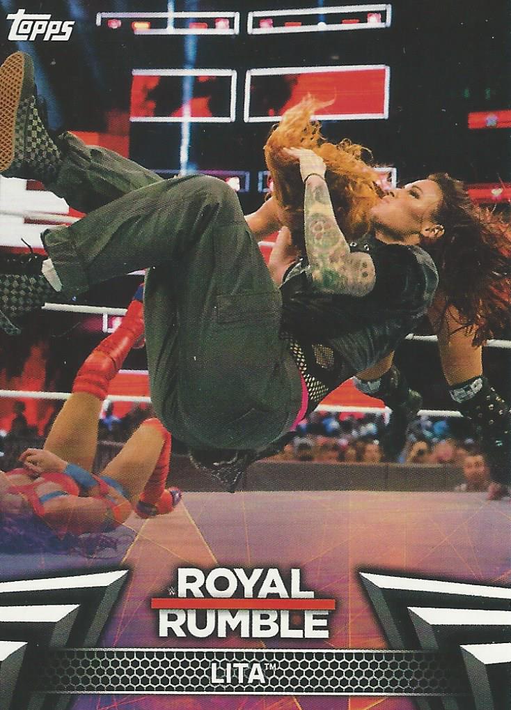 WWE Topps Women Division 2018 Trading Cards Lita RR-5