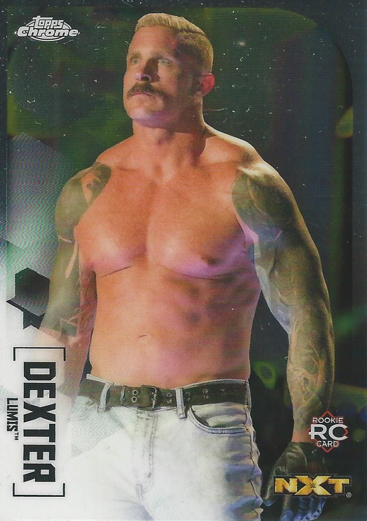 WWE Topps Chrome 2020 Trading Cards Dexter Lumis No.79
