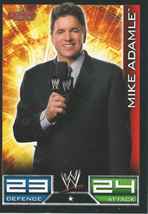 WWE Topps Slam Attax 2008 Trading Cards Mike Adamle No.79