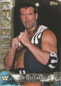 WWE Topps Legends 2017 Trading Card Scott Hall No.79