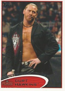 WWE Topps 2012 Trading Card Curt Hawkins No.79