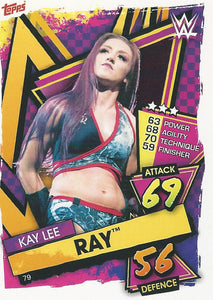 WWE Topps Slam Attax 2021 Trading Card Kay Lee Ray No.79