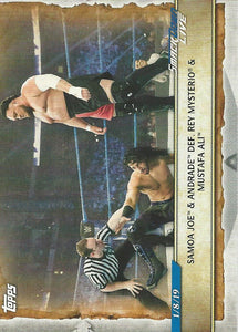 WWE Topps Road to Wrestlemania 2020 Trading Cards Samoa Joe No.79