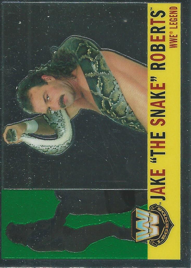 WWE Topps Chrome Heritage Trading Card 2006 Jake the Snake Roberts No.79