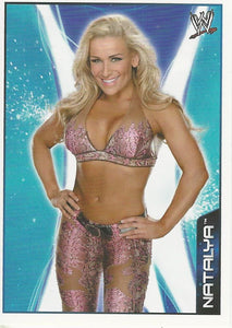 WWE Topps A-Z Sticker Collection 2014 Natalya No.79