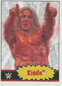 WWE Topps Living Set Trading Cards 2021 Matt Riddle No.79