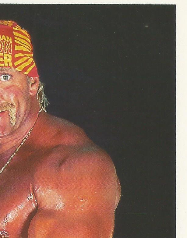 WWF Merlin Stickers 1992 Hulk Hogan No.7