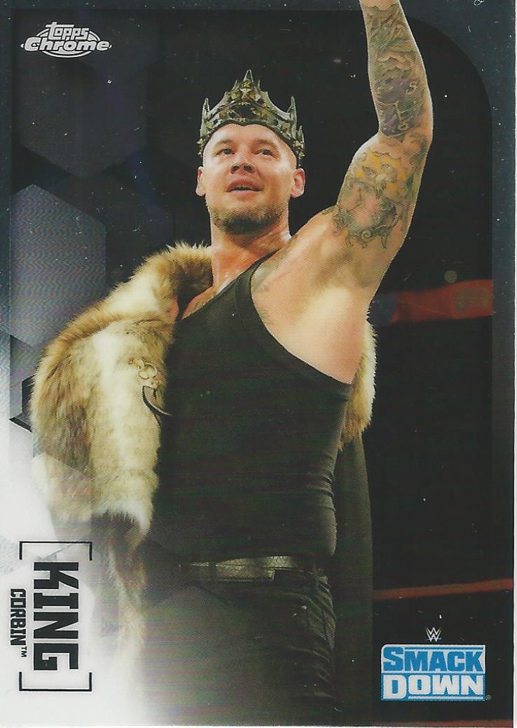 WWE Topps Chrome 2020 Trading Cards Baron Corbin No.7