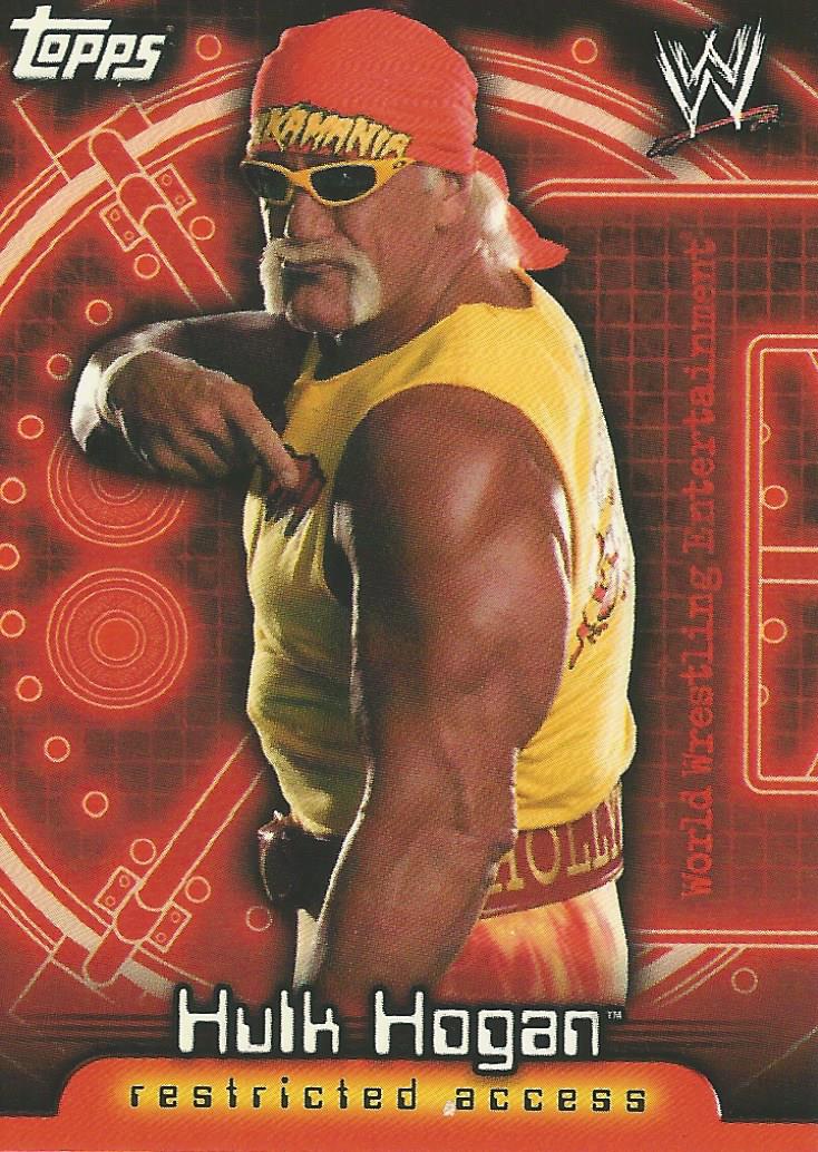 WWE Topps Insider 2006 Trading Cards US Hulk Hogan No.7