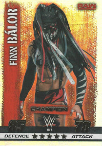 WWE Topps Slam Attax 10th Edition Trading Card 2017 Champion Finn Balor No.7