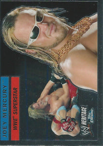 WWE Topps Chrome Heritage Trading Card 2006 Joey Mercury No.7