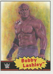 WWE Topps Living Set Trading Cards Bobby Lashley No.7