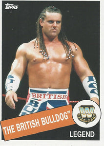 WWE Topps Heritage 2015 Trading Card British Bulldog No.7