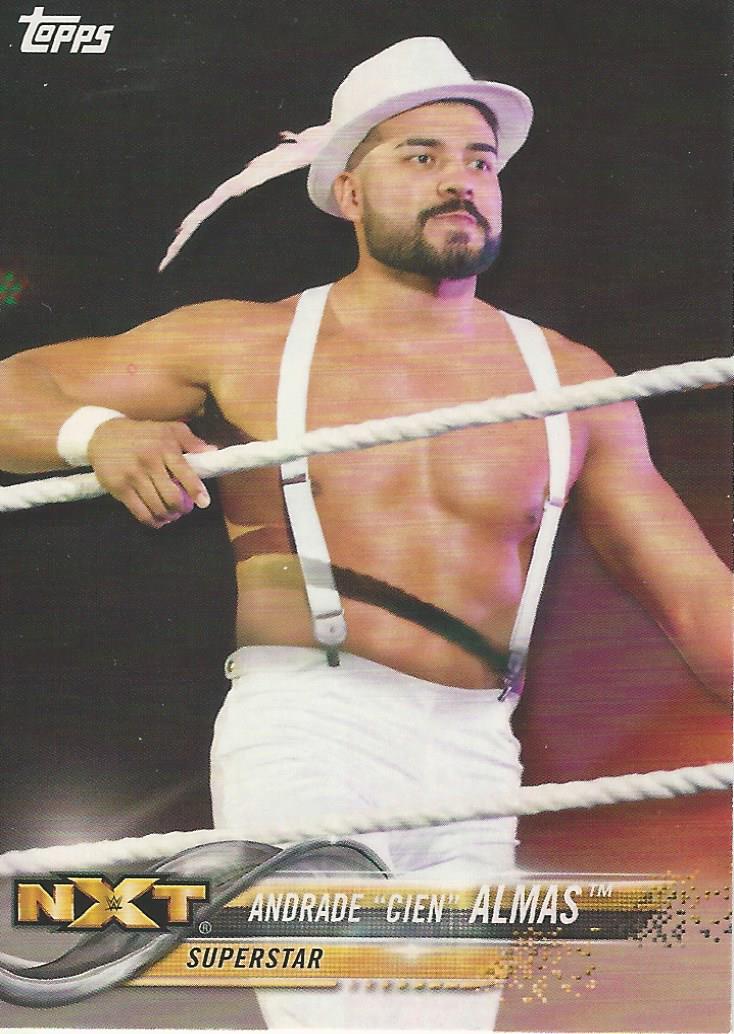 WWE Topps 2018 Trading Cards Andrade No.7