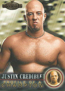 WWF Fleer Championship Clash 2001 Trading Card Justin Credible No.79