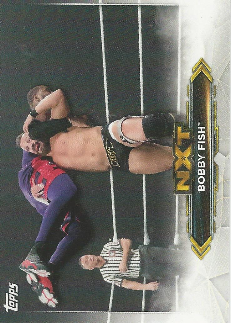 WWE Topps NXT 2020 Trading Cards Bobby Fish No.7