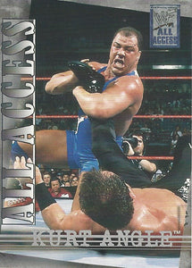 WWF Fleer All Access Trading Cards 2002 Kurt Angle No.7