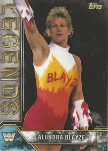 WWE Topps Legends 2017 Trading Card Alundra Blayze No.7