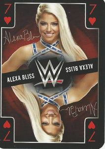 WWE 2019 Playing Cards Alexa Bliss