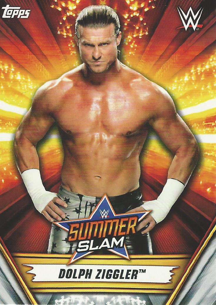 WWE Topps Summerslam 2019 Trading Card Dolph Ziggler No.7