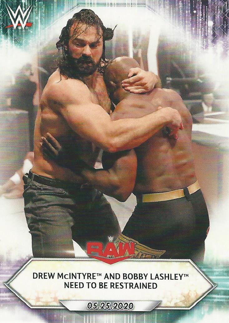 WWE Topps 2021 Trading Cards Drew McIntyre No.80