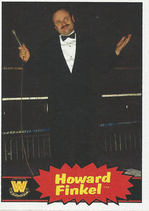 WWE Topps Heritage 2012 Trading Cards Howard Finkel No.80