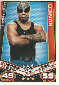 WWE Topps Slam Attax Rebellion 2012 Trading Card Hunico No.80