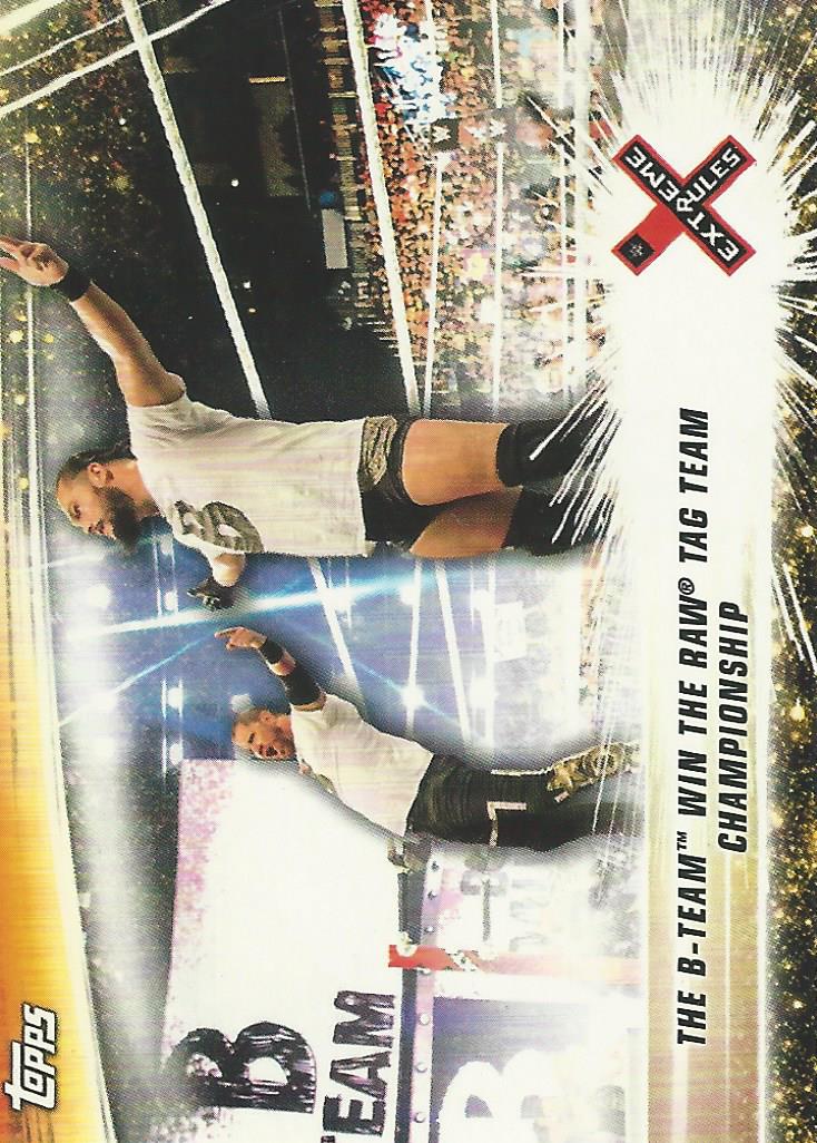 WWE Topps Summerslam 2019 Trading Card The B Team No.80