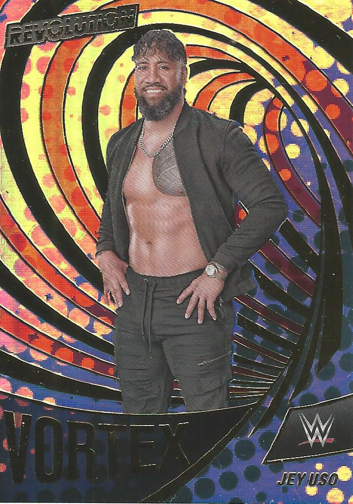 WWE Panini Revolution 2022 Trading Cards Jey Uso No.17 VORTEX