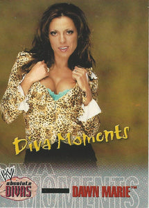 WWE Fleer Absolute Divas Trading Card 2002 Dawn Marie No.80