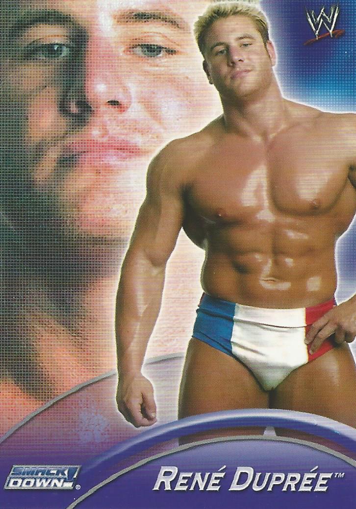 WWE Topps Apocalypse 2004 Trading Card Rene Dupree S19