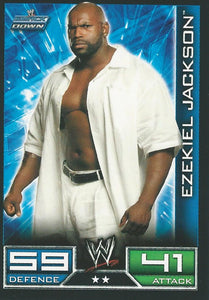 WWE Topps Slam Attax 2008 Trading Cards Ezekiel Jackson No.80