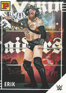 WWE Panini Debut Edition 2022 Trading Cards Erik No.80