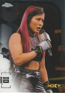 WWE Topps Chrome 2020 Trading Cards Io Shirai No.80