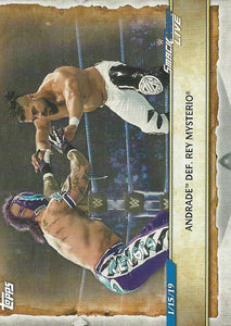 WWE Topps Road to Wrestlemania 2020 Trading Cards Andrade No.80