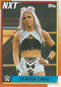 WWE Topps Heritage 2021 Trading Card Candice LeRae No.80