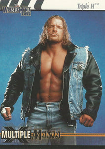 WWE Fleer Wrestlemania XIX Trading Cards 2003 Triple H No.80