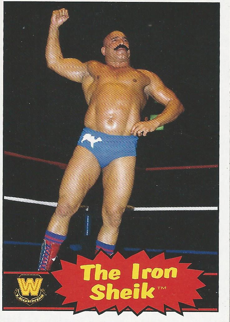 WWE Topps Heritage 2012 Trading Cards Iron Sheik No.81