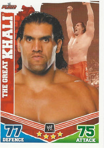 WWE Topps Slam Attax Mayhem 2010 Trading Card The Great Khali No.81